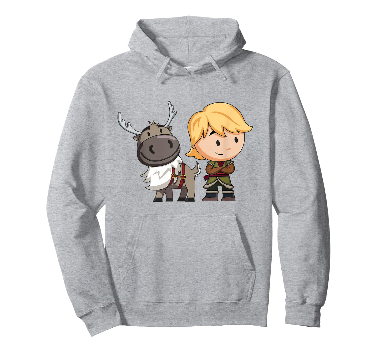 Disney Frozen 2 Sven and Kristoff Chibi Art T-Shirt