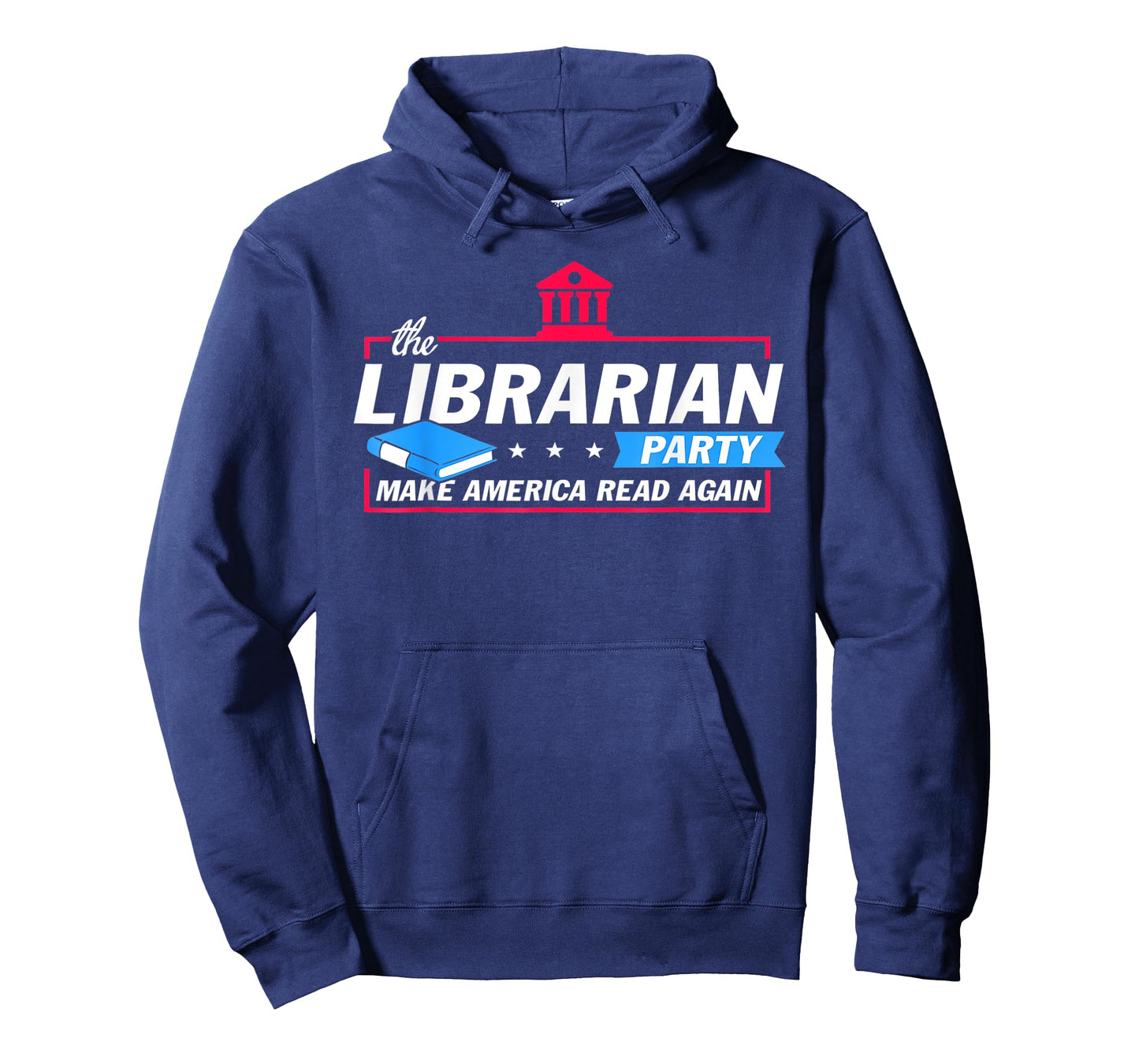 The Librarian Party Make America Read Again Funny Gifts T-Shirt