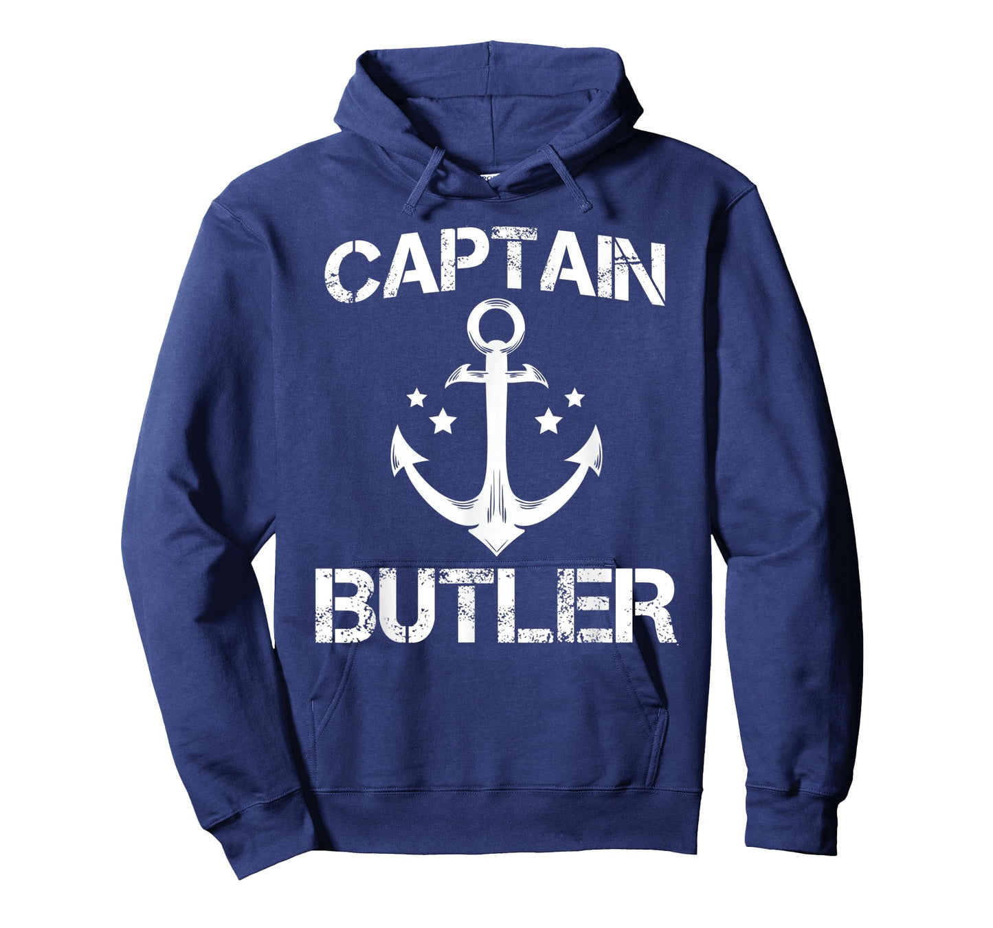 CAPTAIN BUTLER Funny Birthday Personalized Surname Clan Gift T-Shirt
