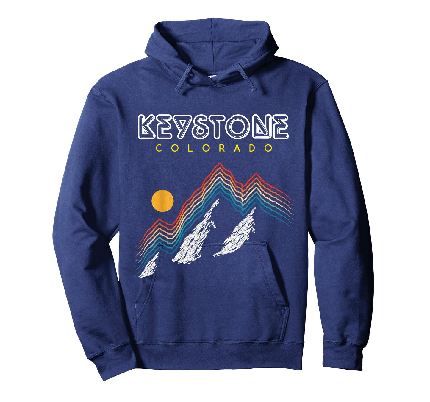 Keystone, Colorado - USA Ski Resort 1980s Retro T-Shirt