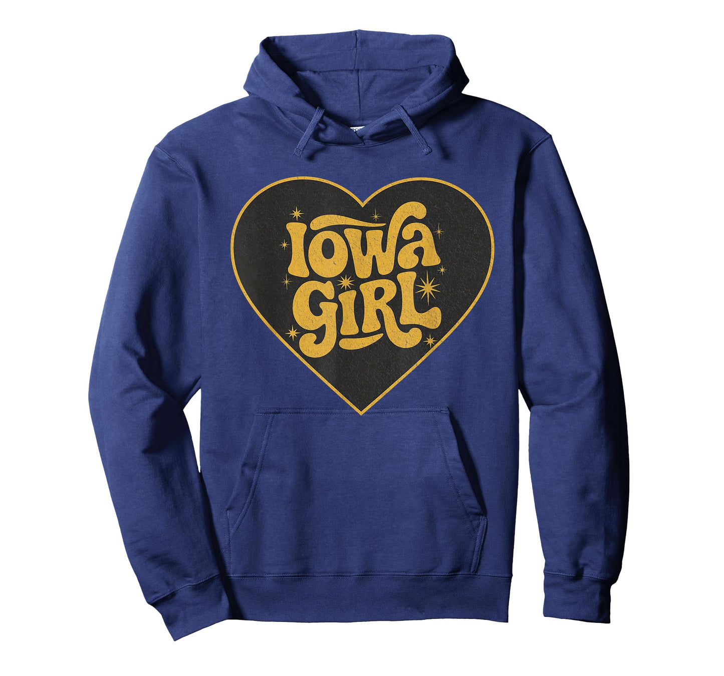 Retro Iowa Girl Heart Throwback Iowa Girls T-Shirt