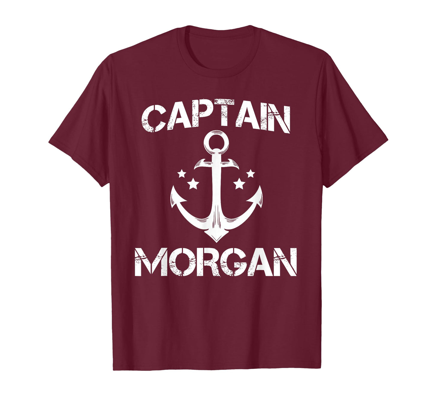 CAPTAIN MORGAN Funny Birthday Personalised Surname Clan Gift T-Shirt