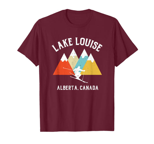 Lake Louise Alberta Canada Ski Vacation Souvenir T-Shirt