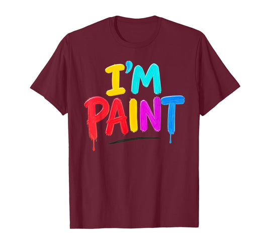 I Love To Finger Paint - I Heart To Finger Paint I'm Paint T T-Shirt