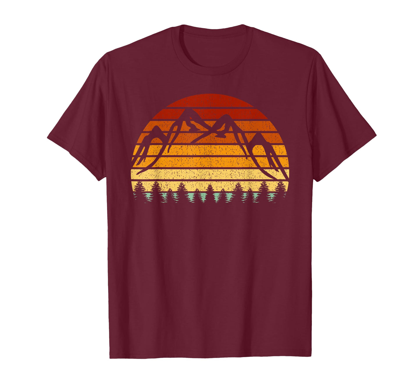 Vintage Sun Mountains Gift for Mountaineers and Hikers T-Shirt