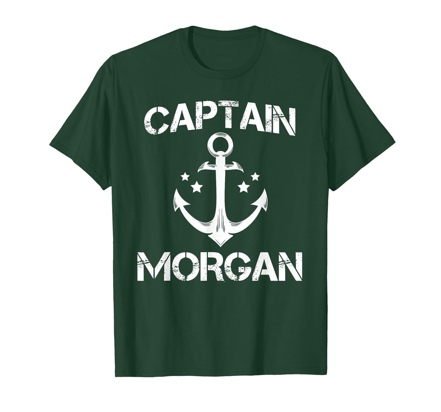 CAPTAIN MORGAN Funny Birthday Personalised Surname Clan Gift T-Shirt