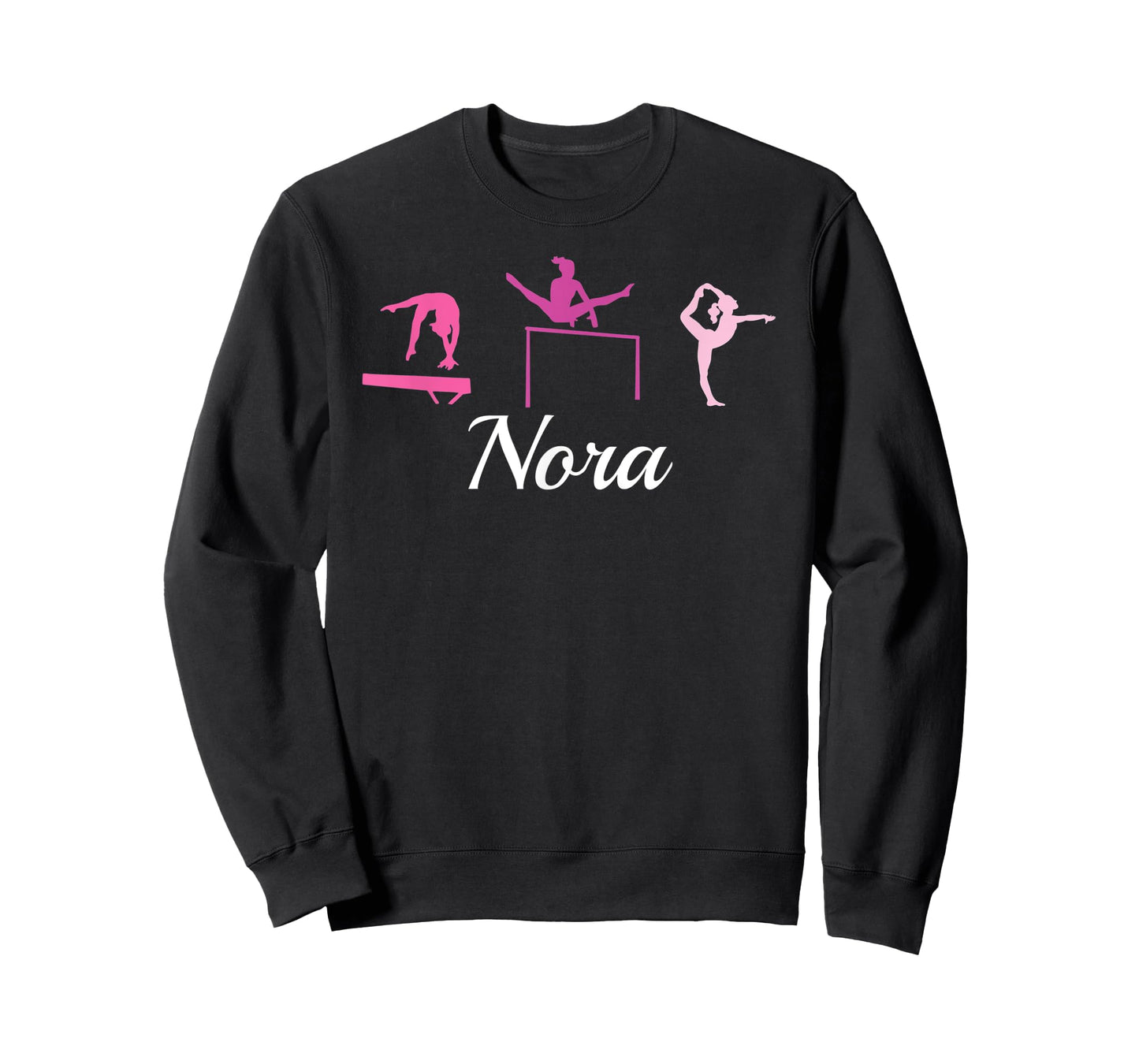 Nora Name Gift Personalized Gymnastics T-Shirt