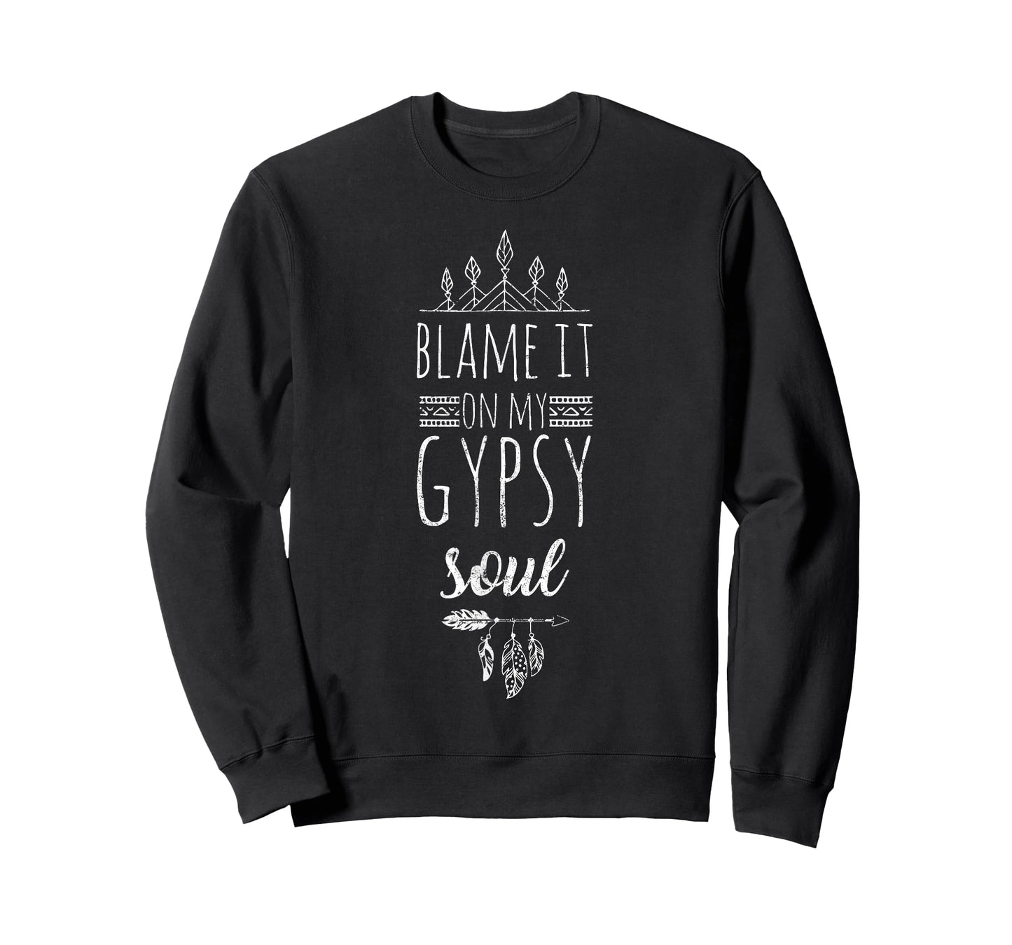 Funny Bohemian Tees Blame It On My Gypsy Soul T-Shirt
