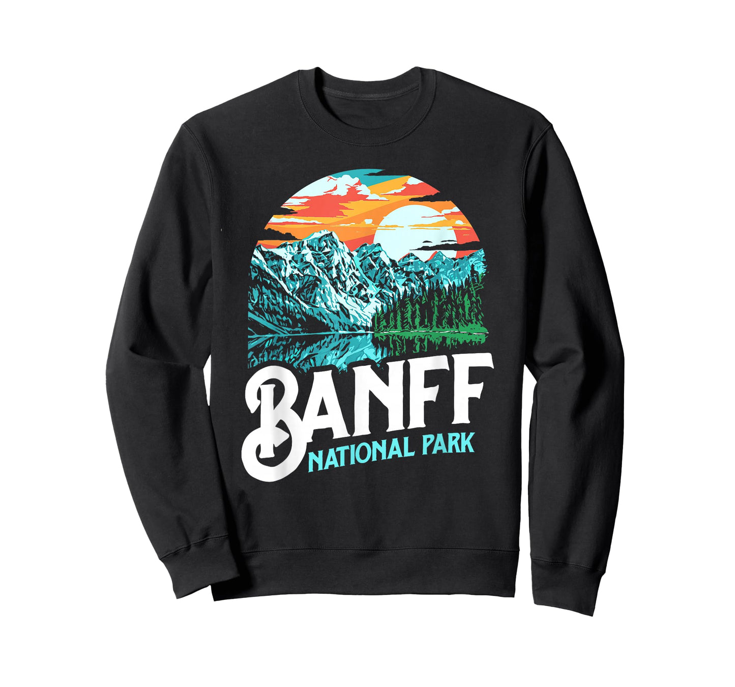 Banff National Park Lake Louise Canada Vintage Graphic T-Shirt