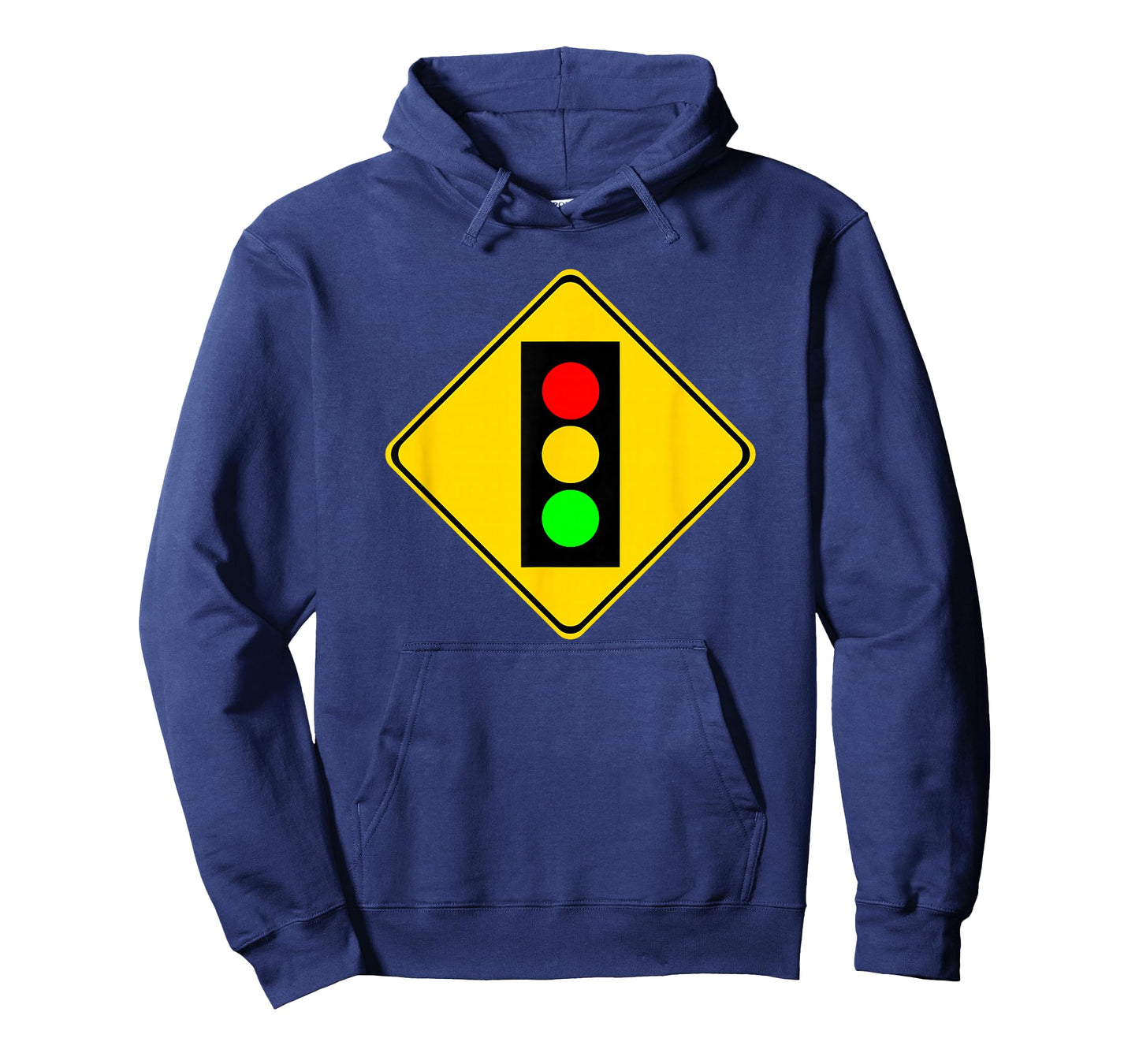Stop Light Ahead Caution Road Sign T-Shirt