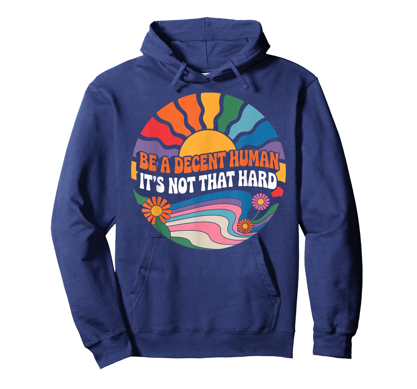 Funny LGBT Heart Be A Decent Human It's Not That Hard T-Shirt