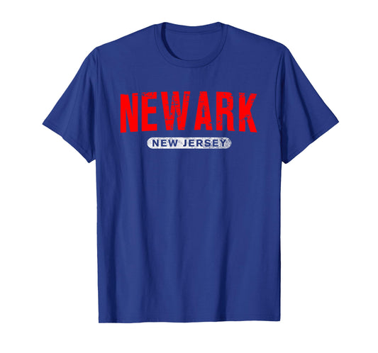 NEWARK NJ NEW JERSEY Funny USA City Roots Vintage Gift T-Shirt