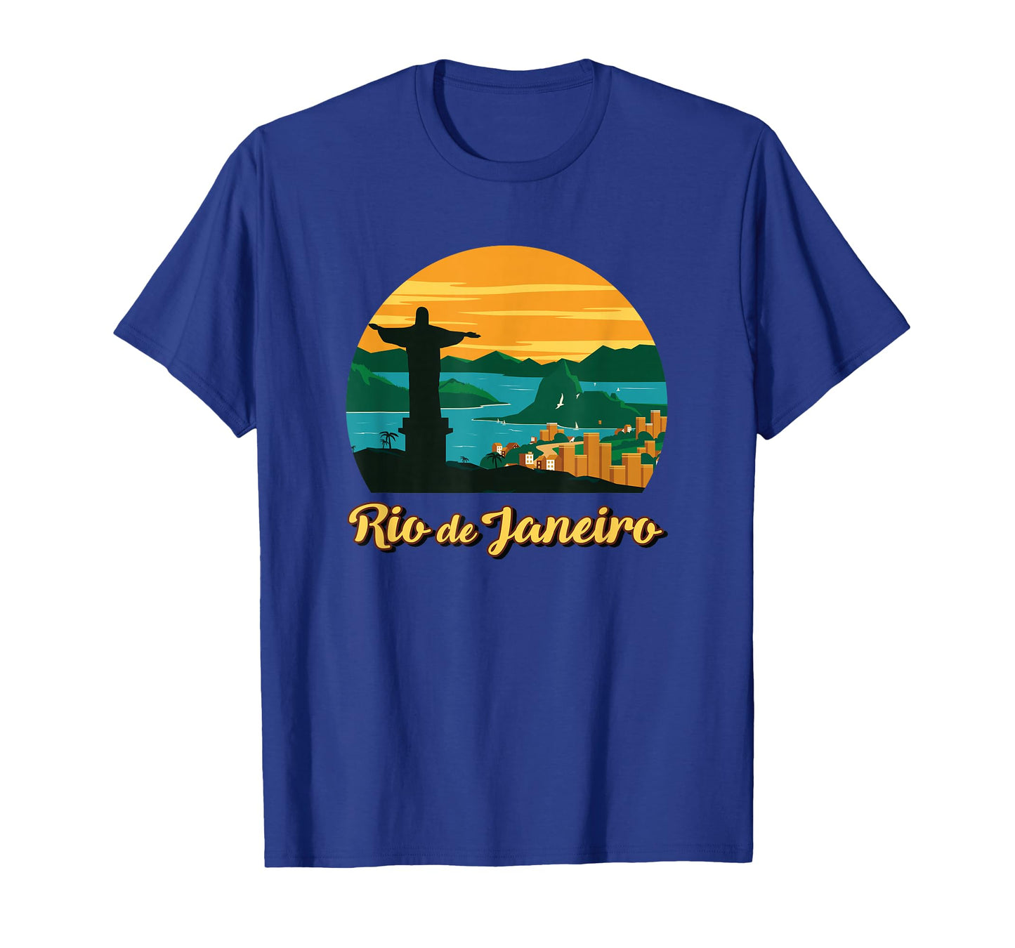 Rio De Janeiro Brazil Beach Surf Ocean Brazilian Island Bay T-Shirt