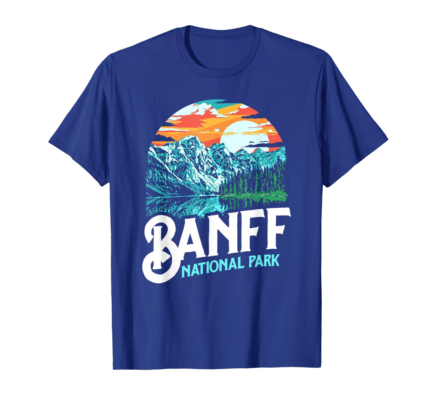 Banff National Park Lake Louise Canada Vintage Graphic T-Shirt