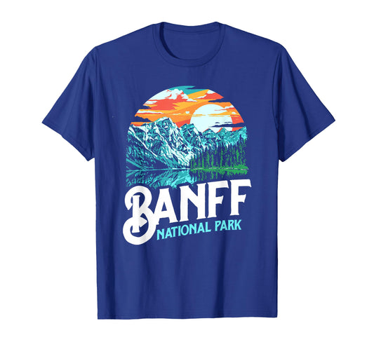 Banff National Park Lake Louise Canada Vintage Graphic T-Shirt