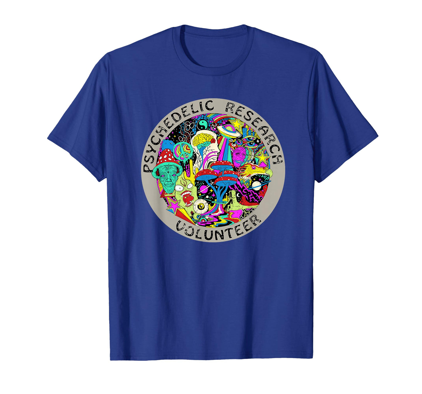 Psychedelic Mushroom Trip Gift - Psychedelic Research Gift T-Shirt