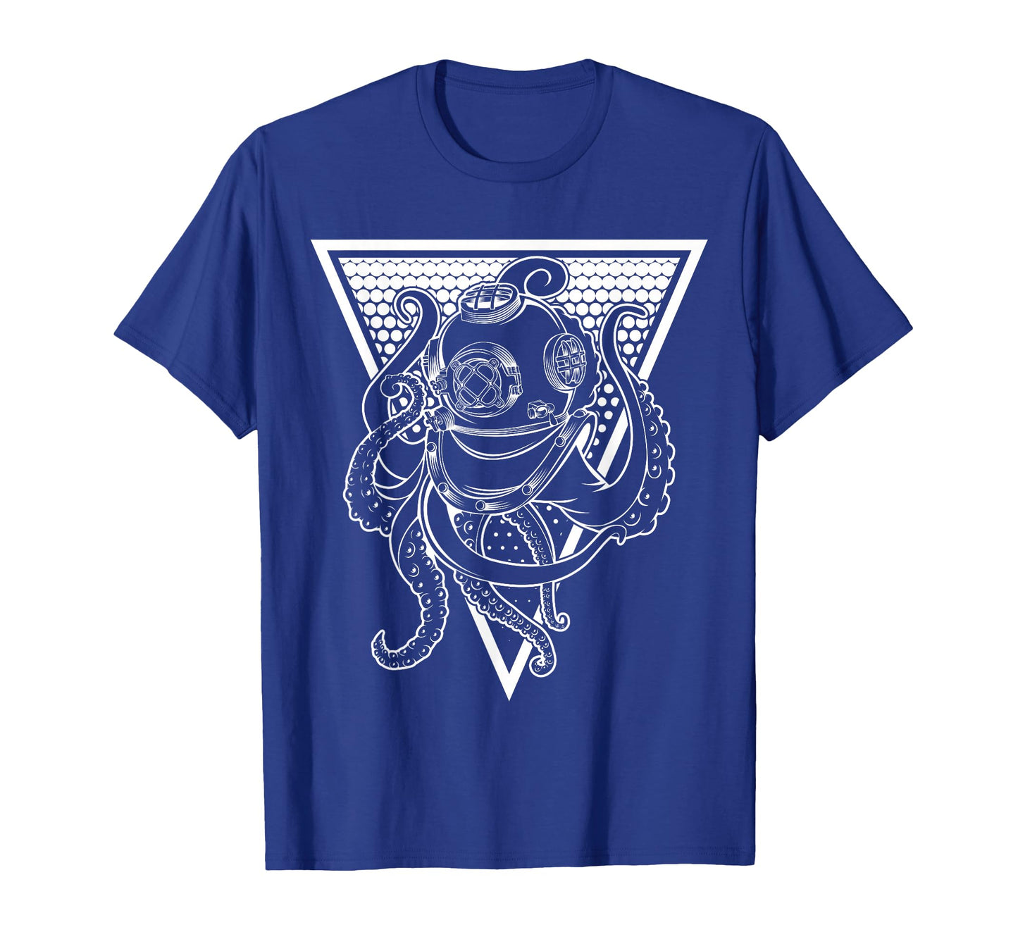 Deep Sea Diving Helmet Octopus Octopus Underwater Diver Gift T-Shirt