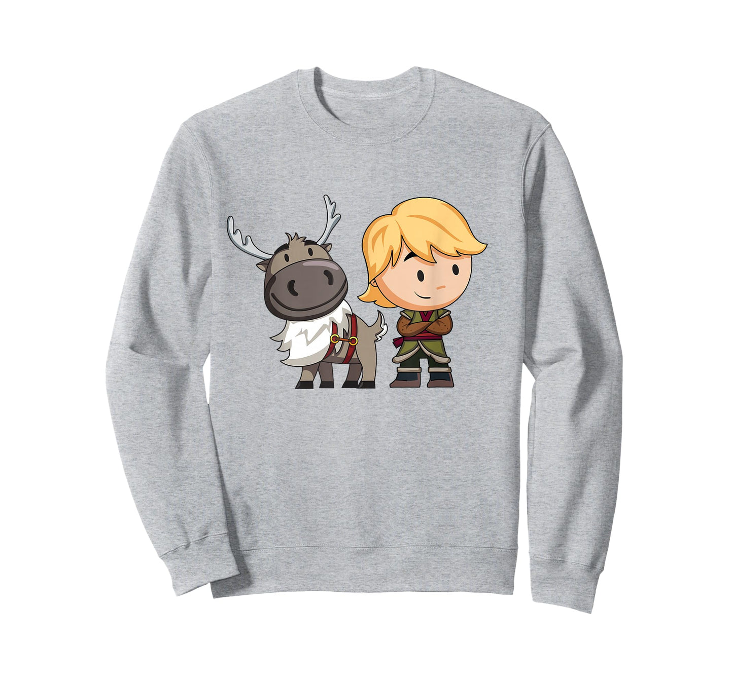 Disney Frozen 2 Sven and Kristoff Chibi Art T-Shirt