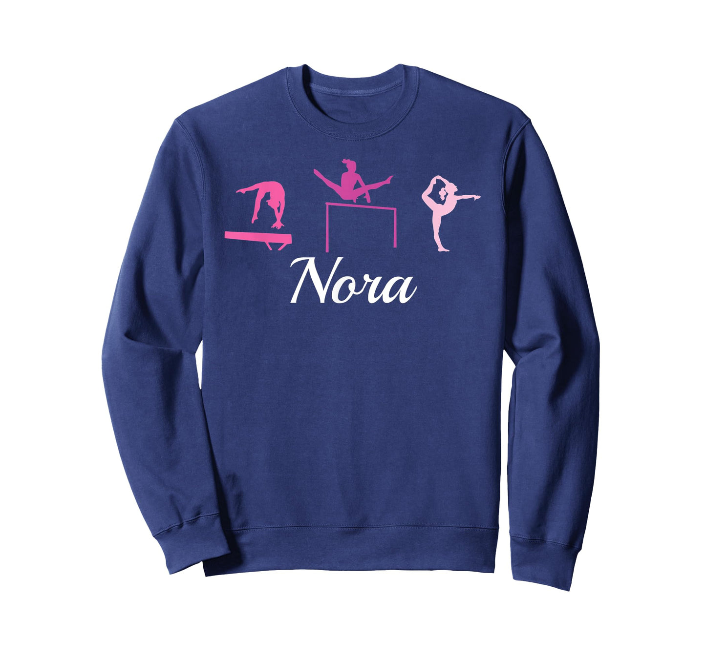 Nora Name Gift Personalized Gymnastics T-Shirt