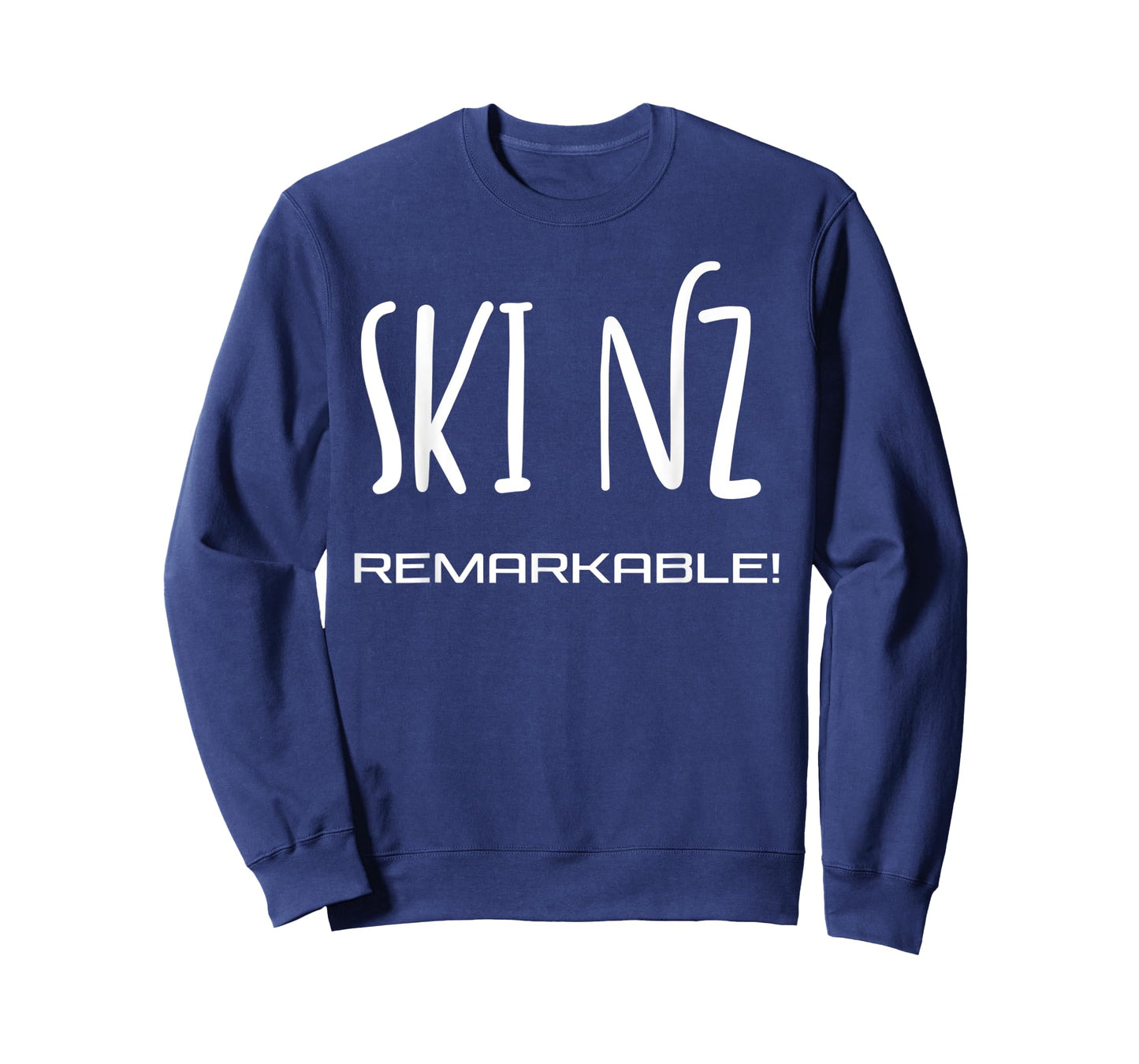 Ski New Zealand - the Remarkables Queenstown Text Design T-Shirt