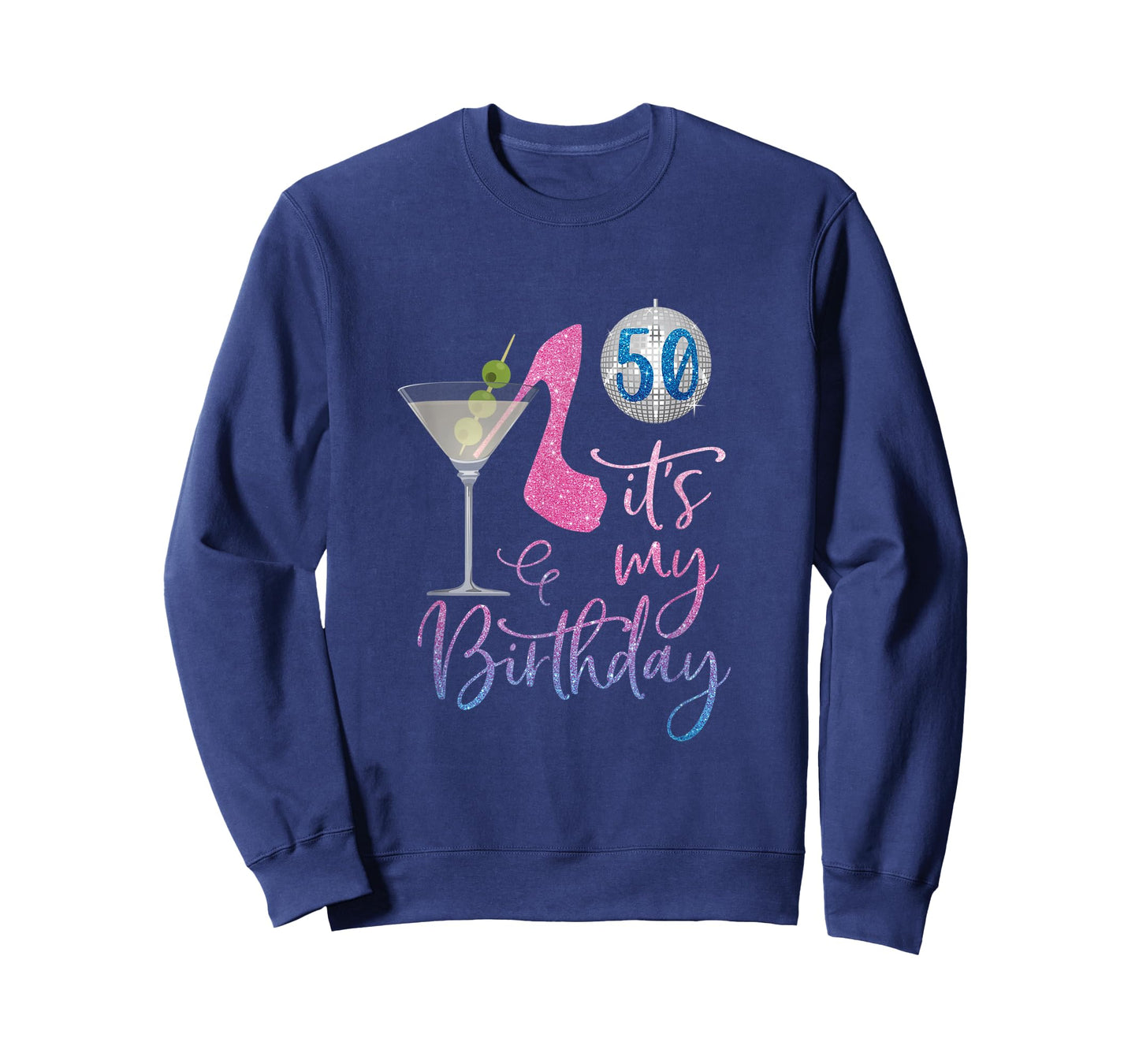 50th Birthday BFF Party Squad, 50 Fabulous Drinking Gift T-Shirt