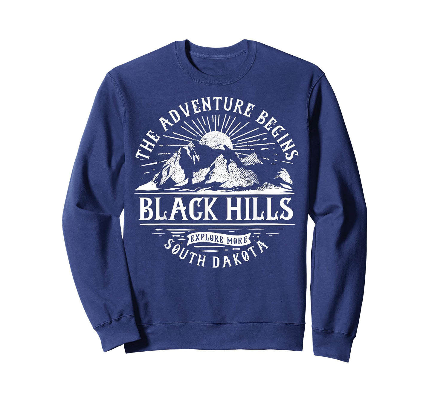 Black Hills SD The Adventure Begins T-Shirt