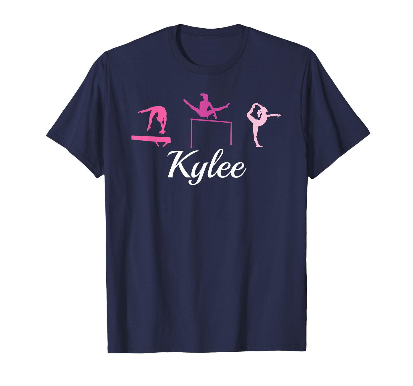 Kylee Name Gift Personalized Gymnastics T-Shirt
