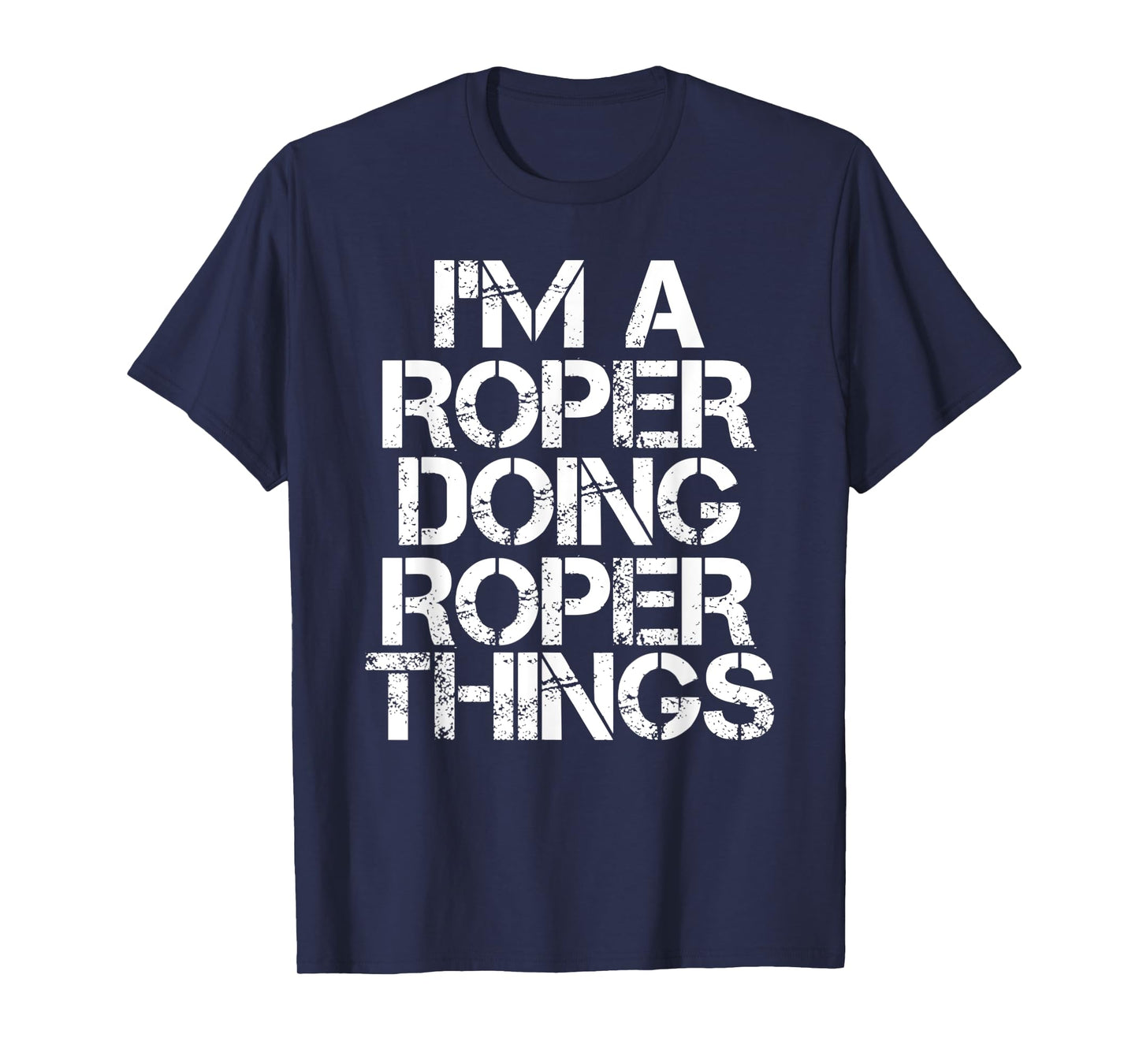 ROPER Funny Surname Family Tree Birthday Reunion Gift Idea T-Shirt