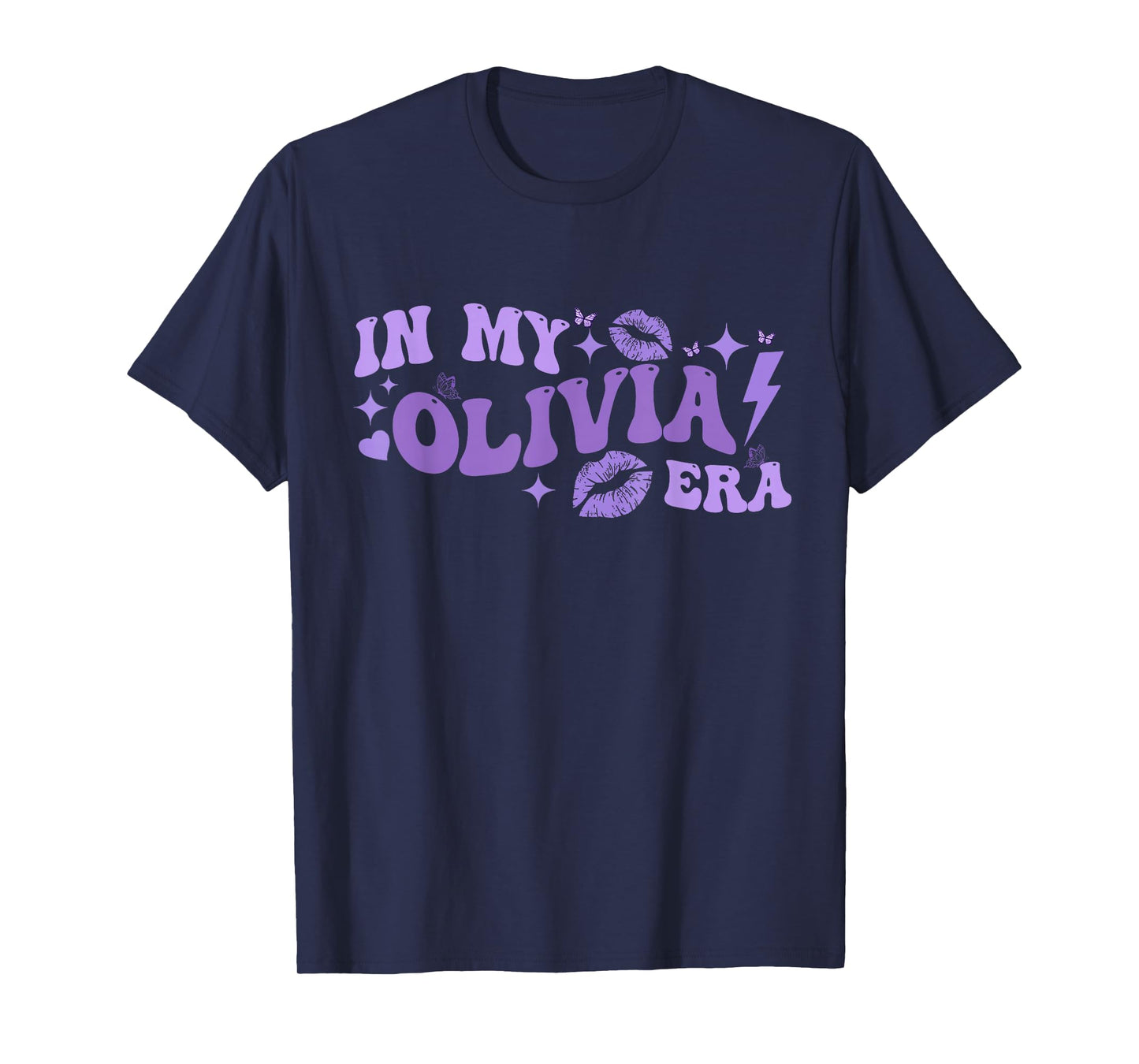 Groovy In My Olivia Era For Men Women Kids Funny Saying Tee T-Shirt