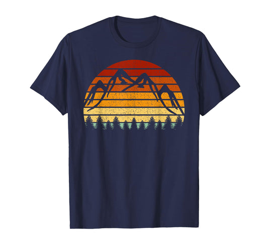 Vintage Sun Mountains Gift for Mountaineers and Hikers T-Shirt