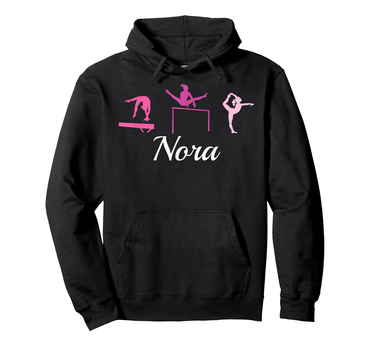 Nora Name Gift Personalized Gymnastics T-Shirt