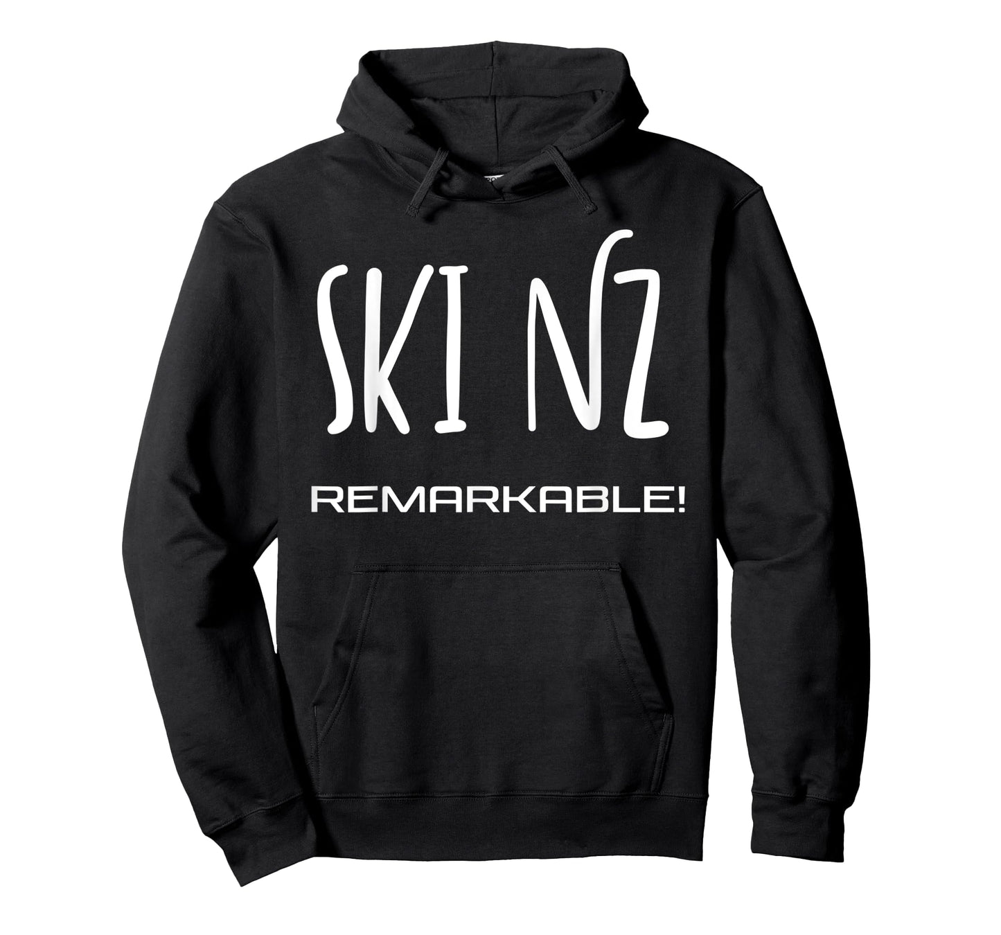 Ski New Zealand - the Remarkables Queenstown Text Design T-Shirt