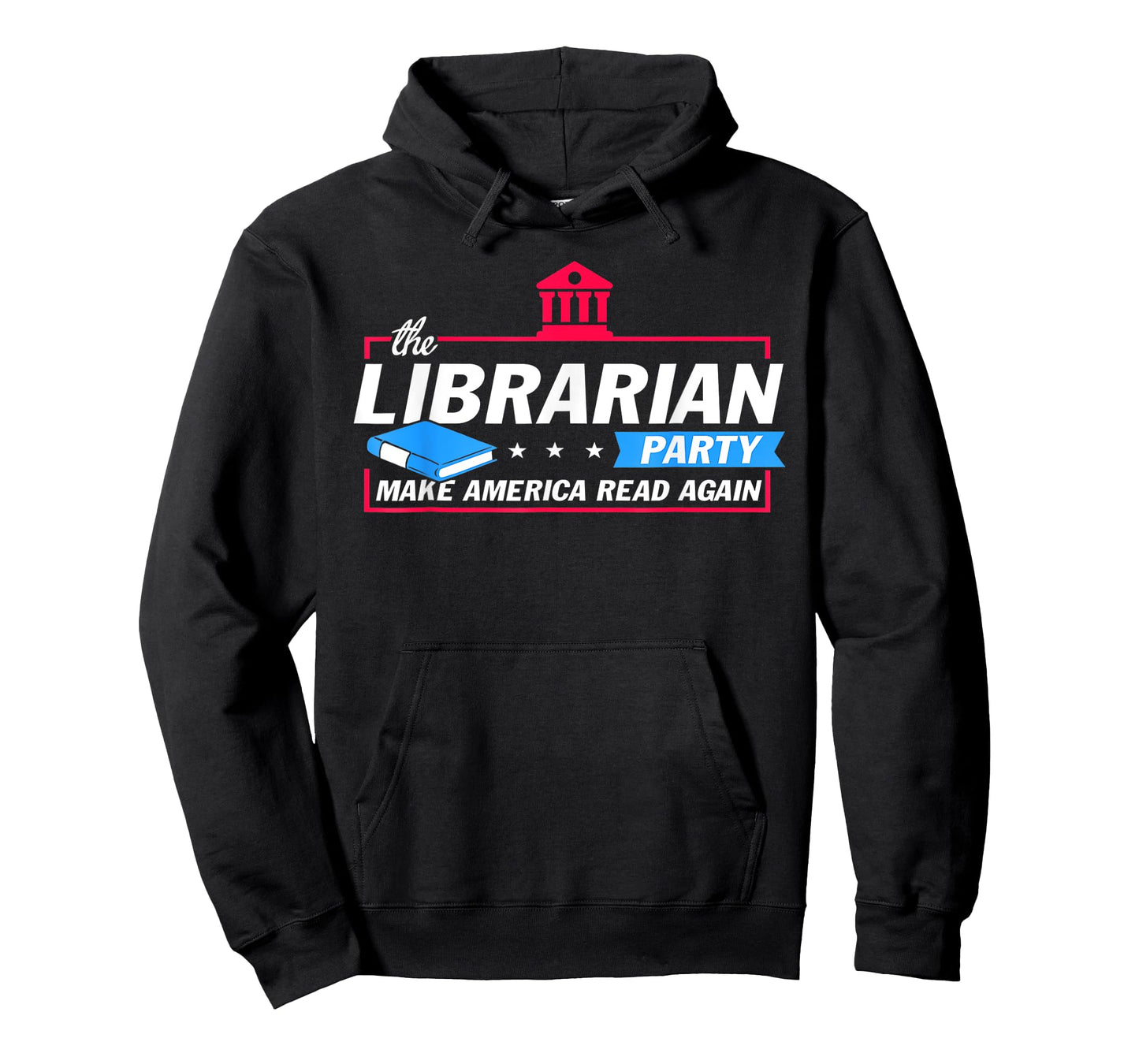 The Librarian Party Make America Read Again Funny Gifts T-Shirt