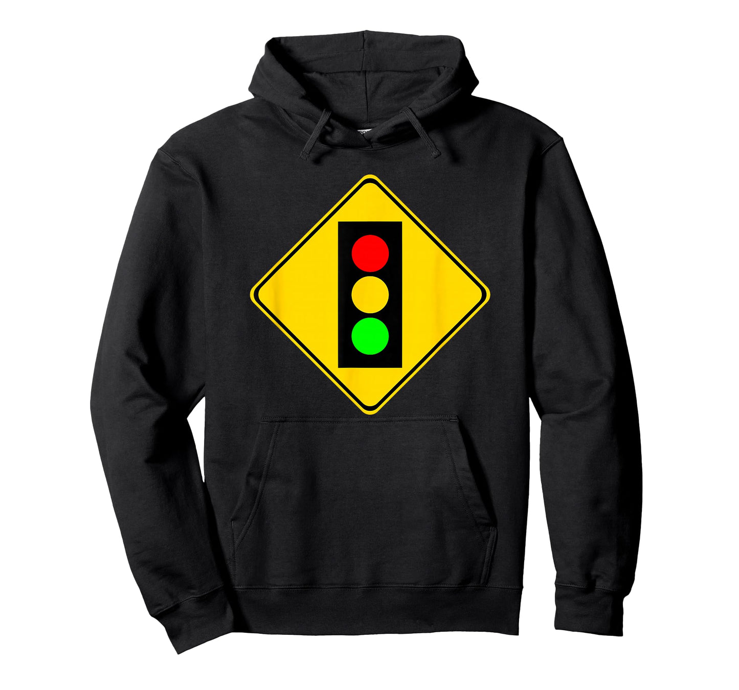 Stop Light Ahead Caution Road Sign T-Shirt