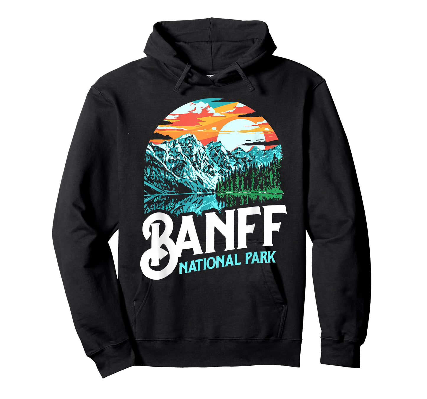 Banff National Park Lake Louise Canada Vintage Graphic T-Shirt