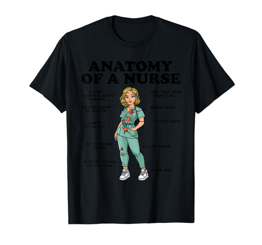 Anatomy of a Nurse T-Shirt