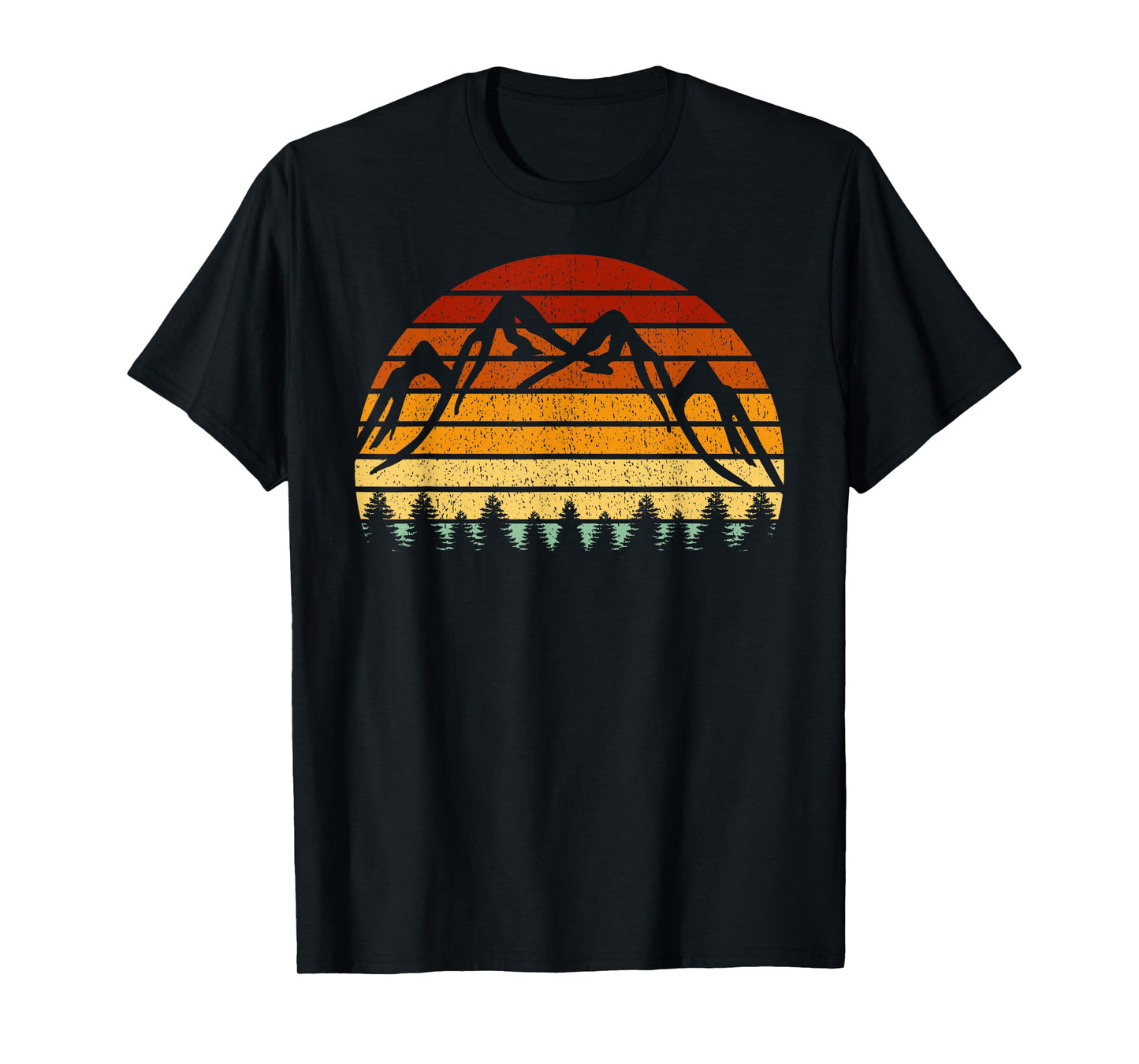 Vintage Sun Mountains Gift for Mountaineers and Hikers T-Shirt